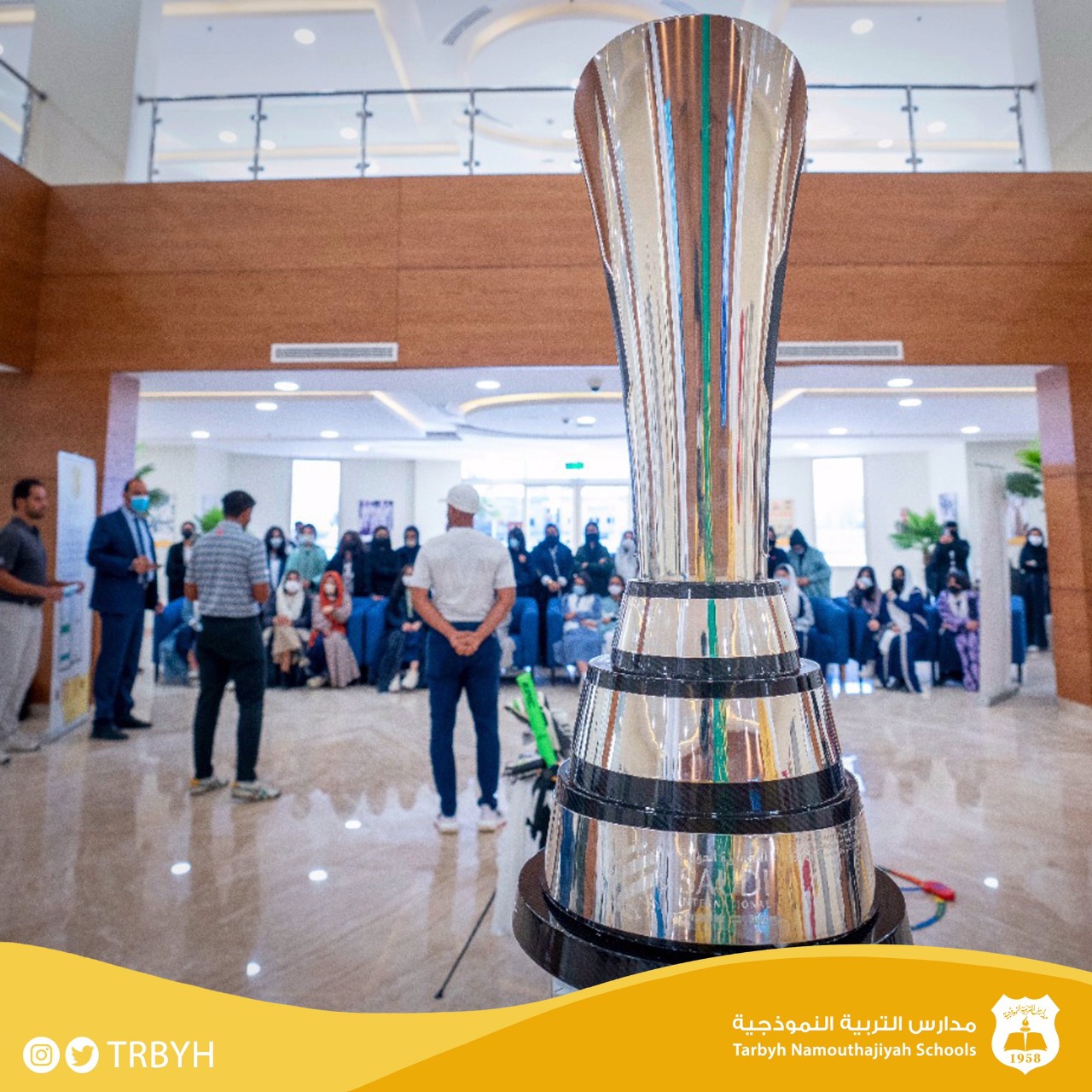 جلسة تعريفية بلعبة الجولف 