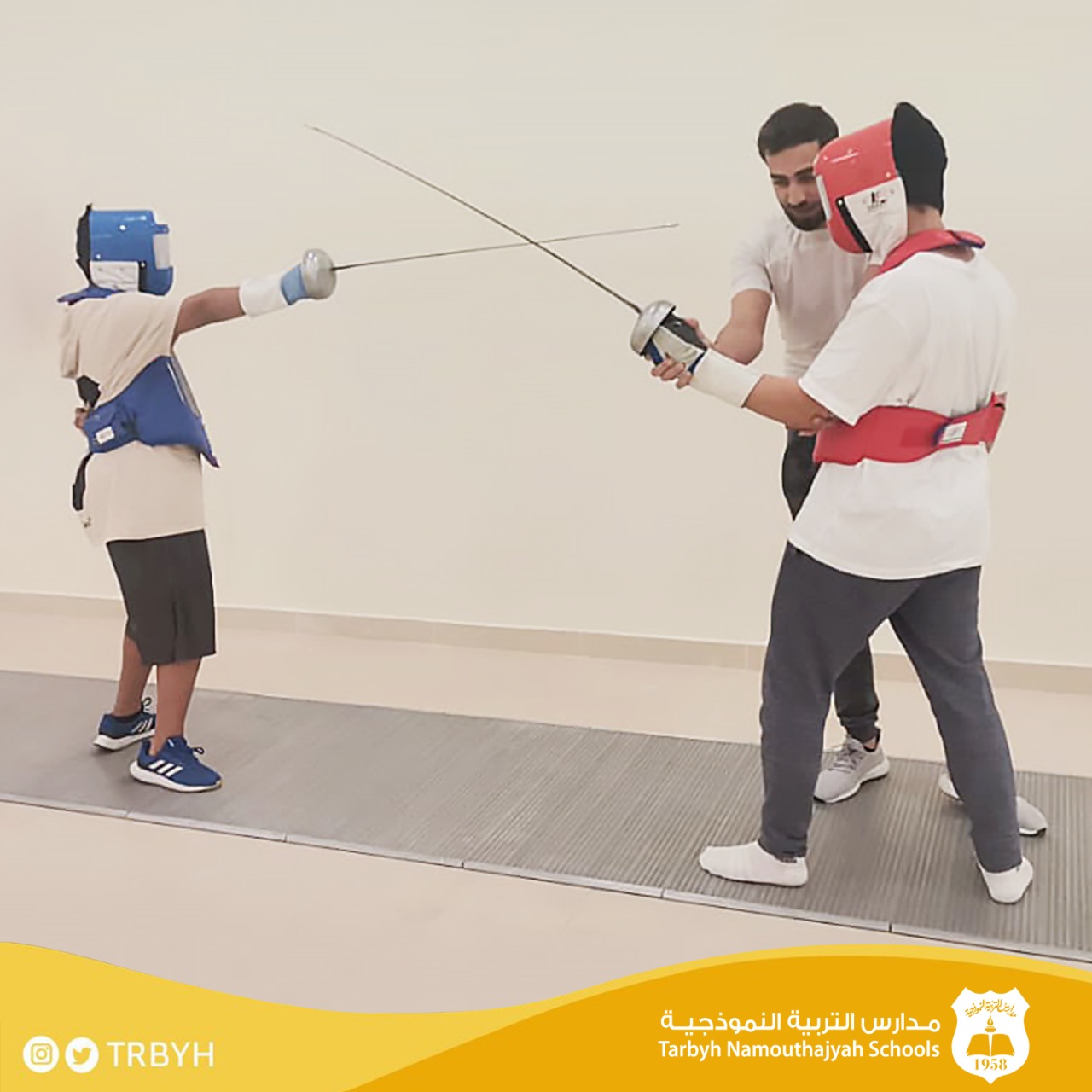 تدريبات سلاح المبارزة