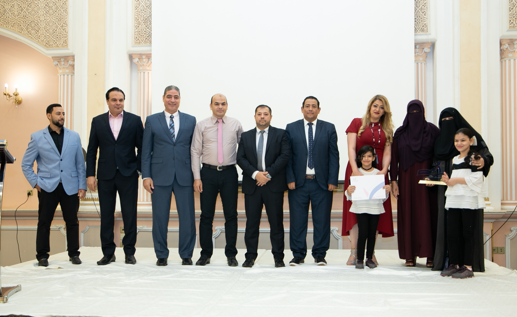 QHIS Scholarships Ceremony  QHIS schools honor the distinguished students academically and behaviorally through granting  them full and partial scholarships.