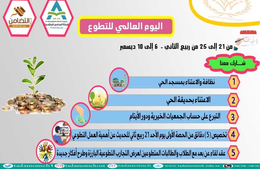 اليوم العالمي للتطوع