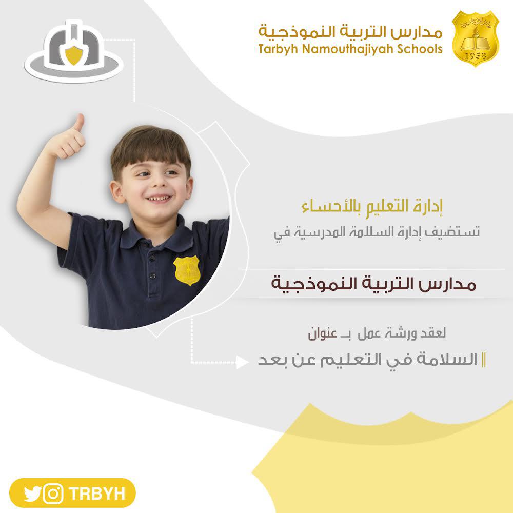 السلامة في التعليم عن بعد 