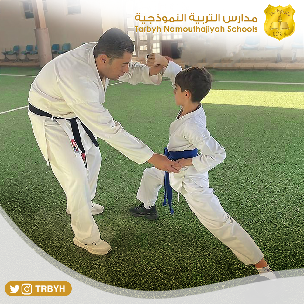 لاعبي منتخب الكاراتيه